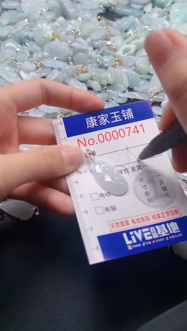 吊坠(不含链)未镶嵌翡翠741