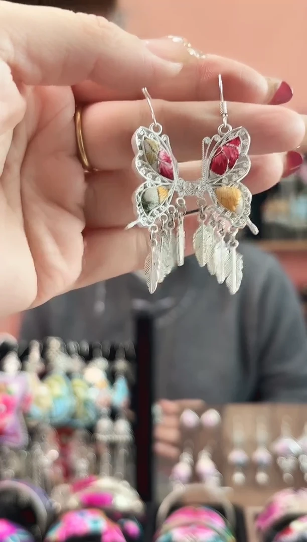 织绣艺枝独绣手工饰品157