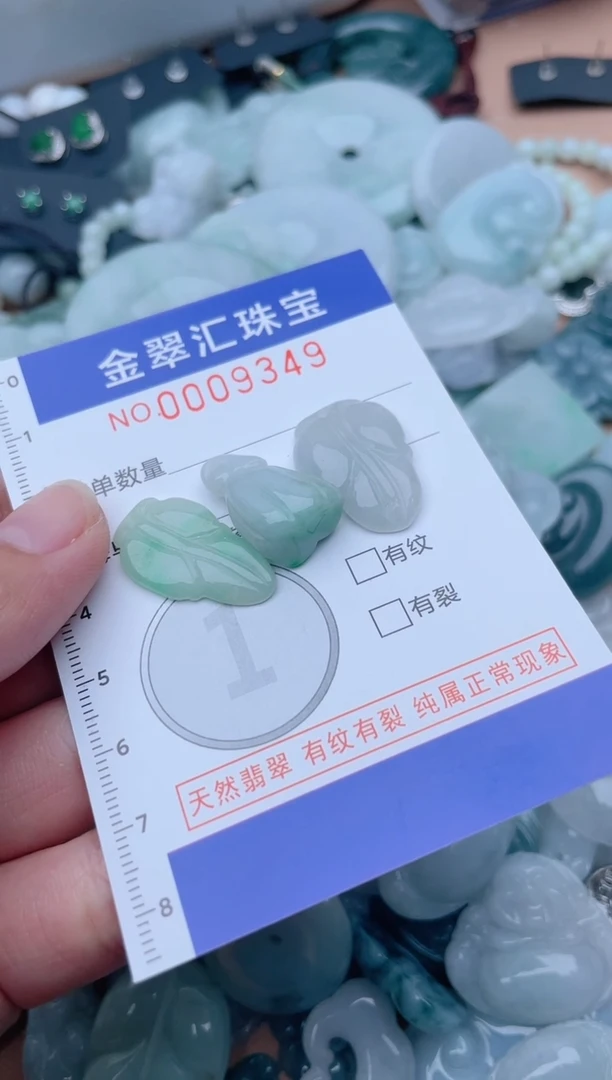 颈饰未镶嵌翡翠9349