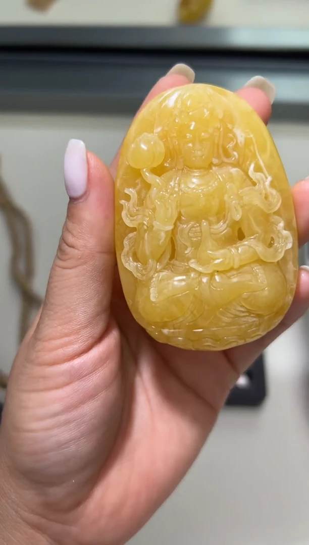 裸石琥珀未镶嵌琥珀蜜蜡吊坠