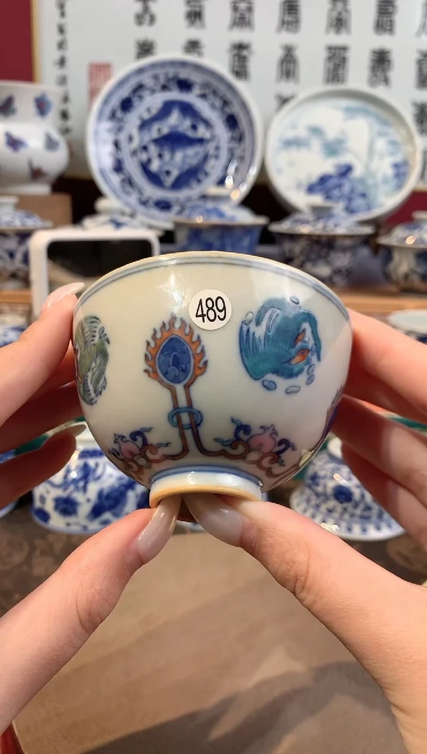 用****8489斗彩杯子cl128