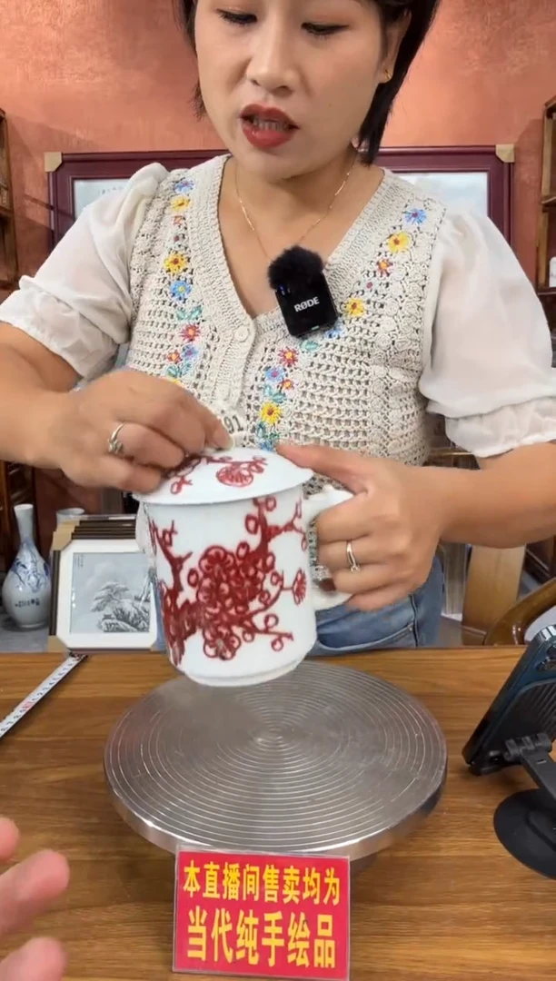 吴义松陶盟手工手绘陶瓷编码：