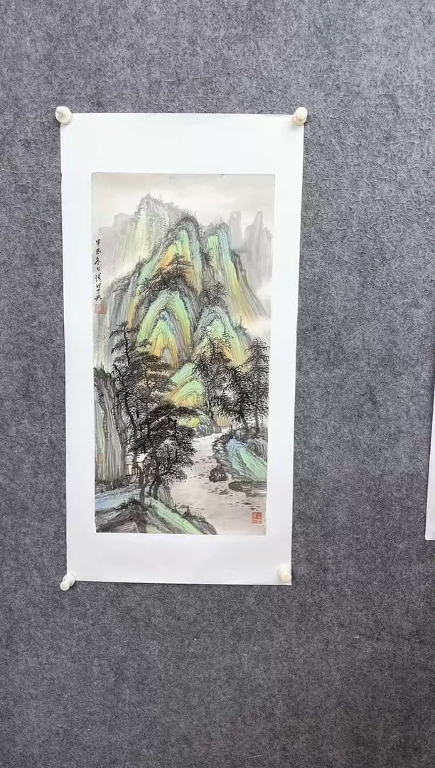 【闪购商品】国画ST-ZZB山水绘画作品