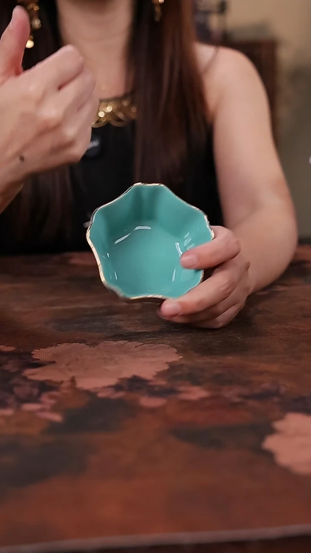 陶瓷茶具（无礼盒无茶盘）@@A12860