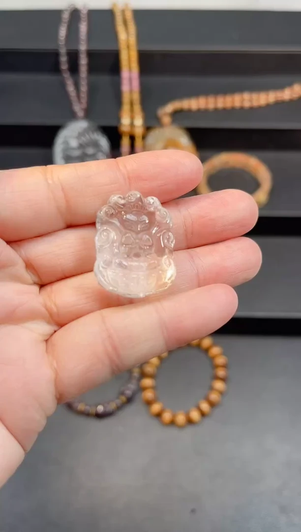 未镶嵌颈饰水晶【百晶灵儿】定制款
