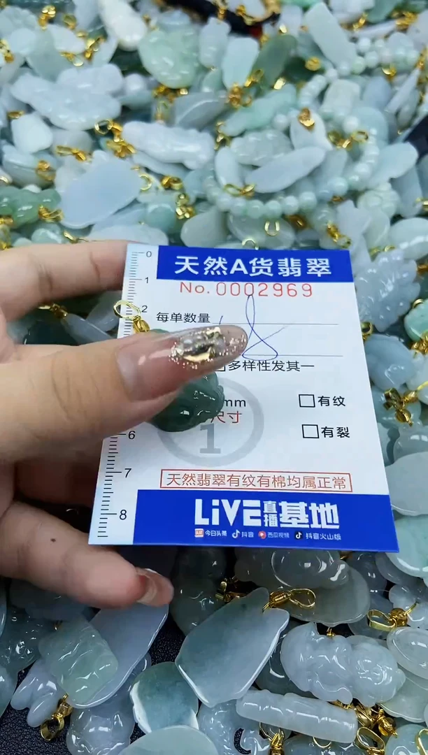 翡翠未镶嵌颈饰天然A货翡翠