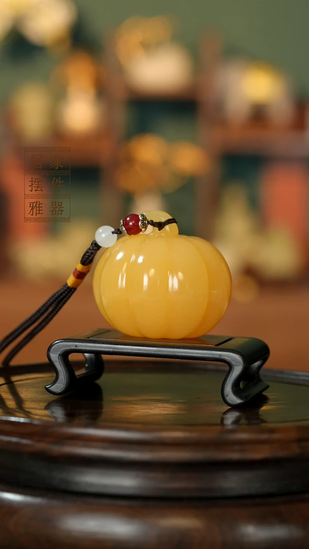 玉《福运南瓜》摆件