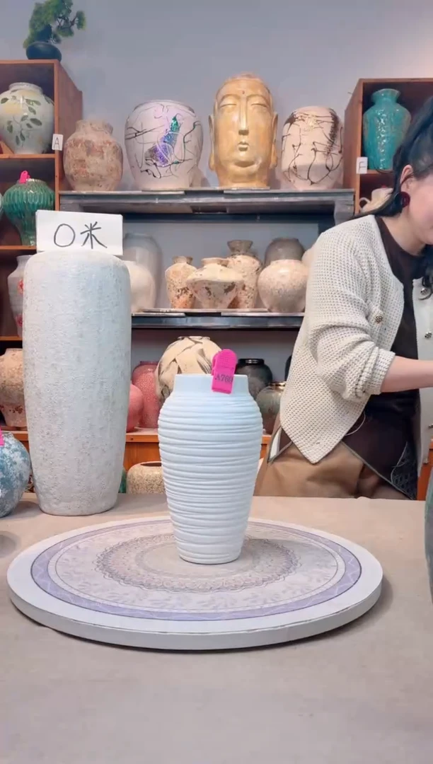 瓶陶瓷花瓶 无花  福利 不能装水 a769