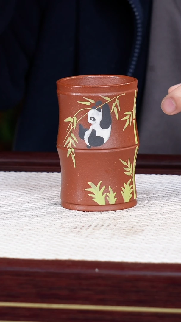 茶杯紫砂宜兴原矿紫砂 全手工制作
