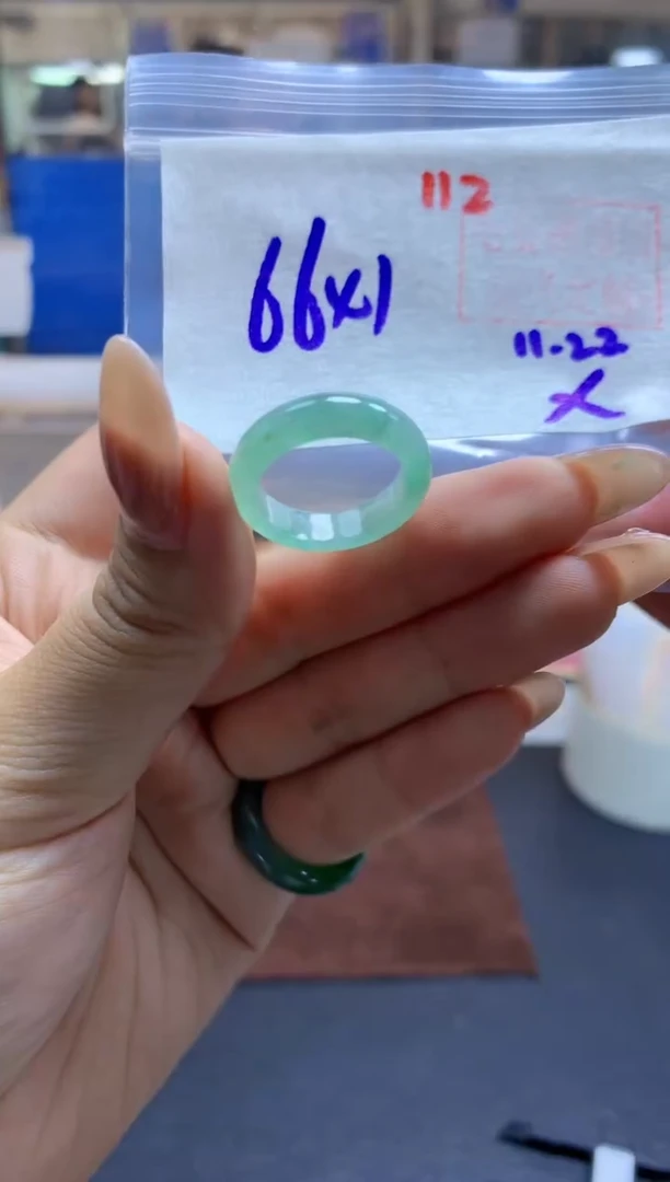 未镶嵌定制翡翠戒圈#66元-毛货需精细抛光