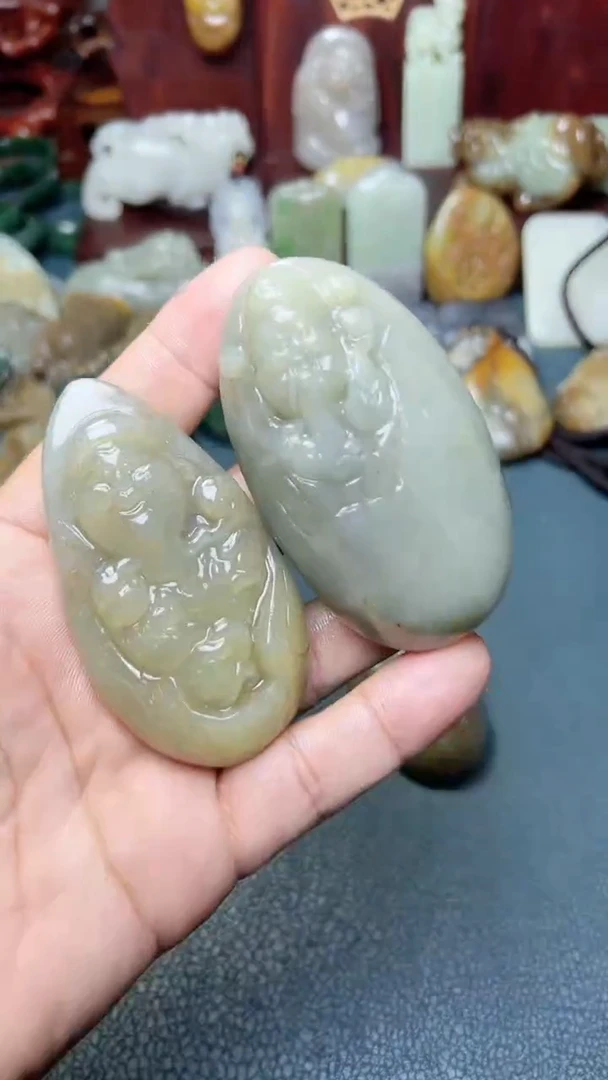 未镶嵌和田玉把件2