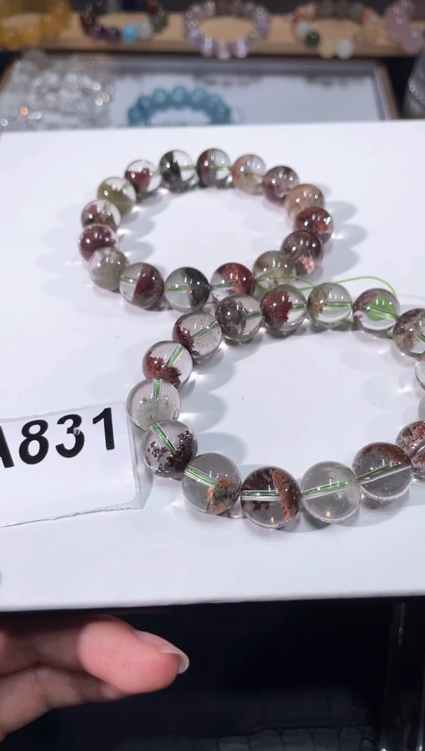 水晶手链未镶嵌A831四季幽灵手链13多样性发一
