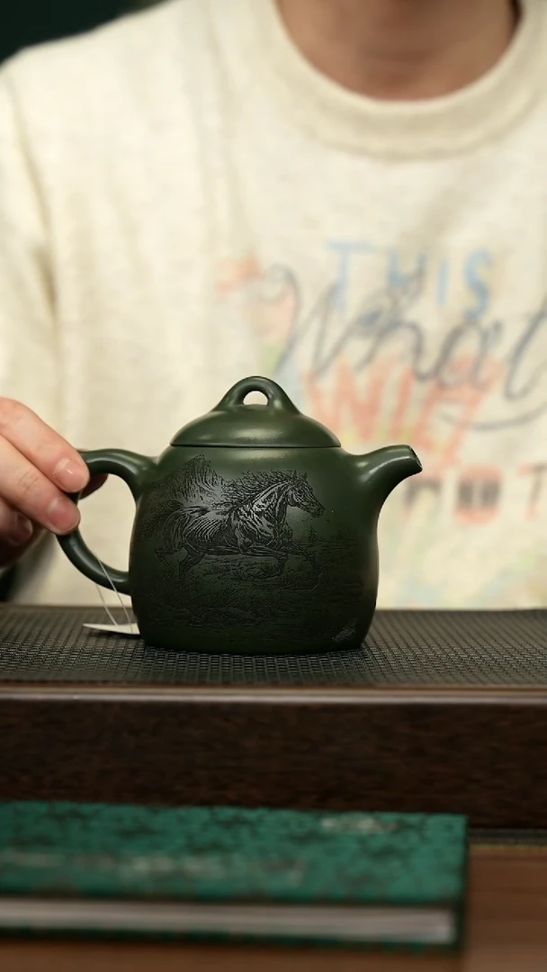 【闪购商品】紫砂茶壶宜兴原矿 手工 紫砂壶容量420CC