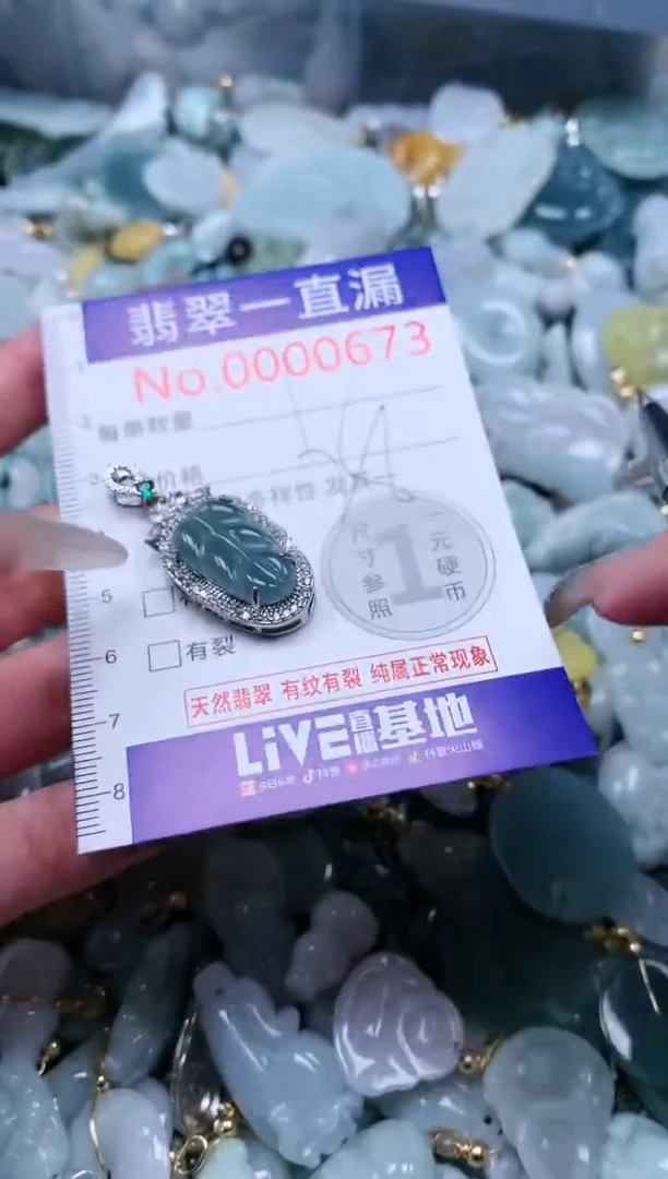 【闪购商品】翡翠吊坠(不含链)未镶嵌673