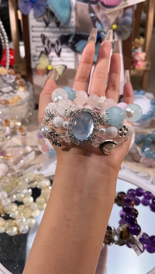 【闪购商品】水晶手链未镶嵌多样性发货颜色微差【拍两单！！】