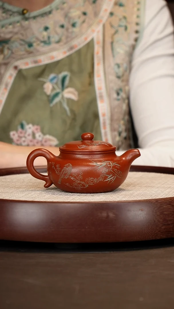茶壶紫砂【唐永良】大红袍仿古   250CC