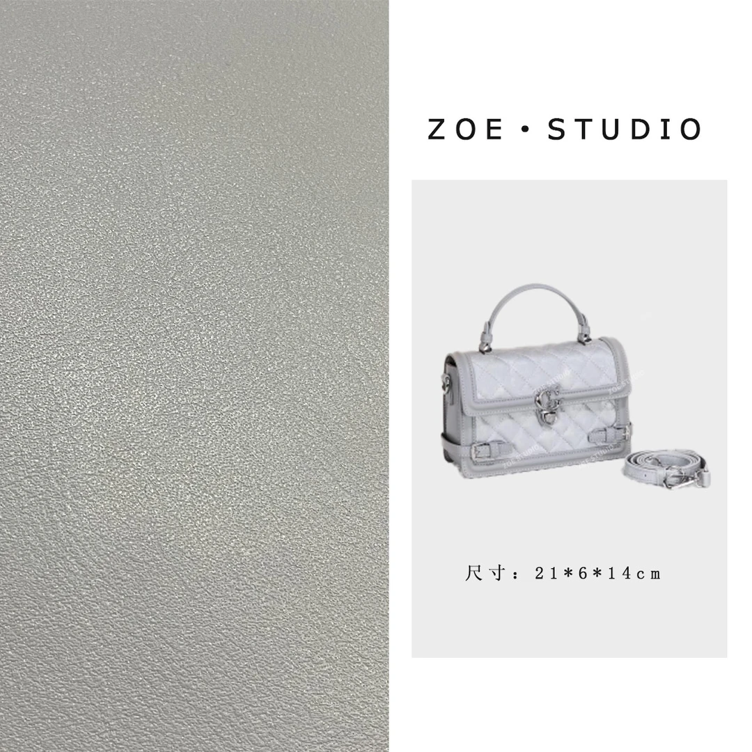 【佐伊甄选】GQ-20475-银色轻奢时尚复古气质小众简约斜跨包