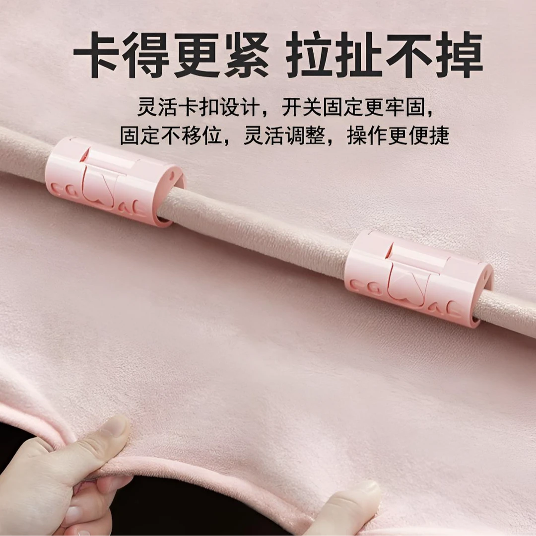 【外贸品质】家用防跑床单固定器无针安全被单防滑隐形无痕夹子卡扣