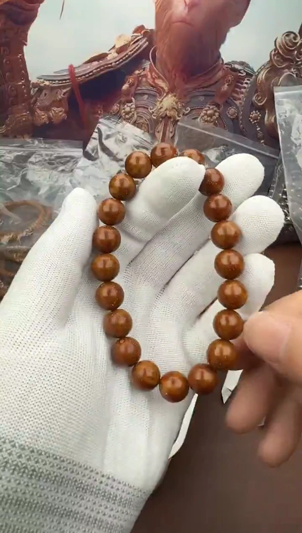 手串紫金鼠8号光珠