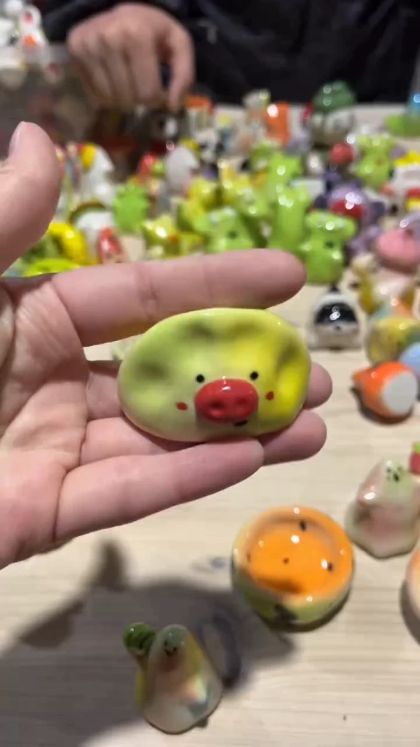 【闪购商品】摆件166纯手工微瑕陶瓷