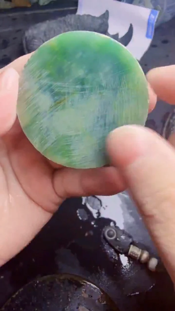 未镶嵌挂件翡翠唐*豆天然翡翠227