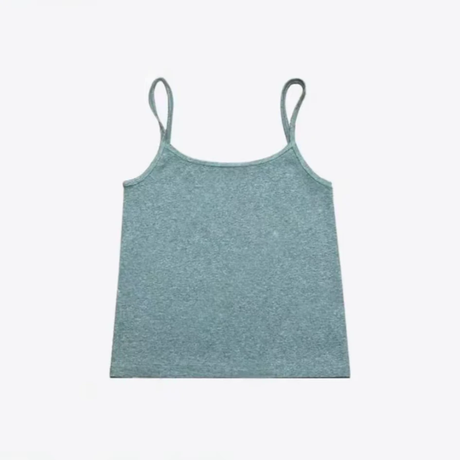 Yayirou-无垫上衣内搭风宽松型背心吊带瑜伽外穿打底吊带气质123