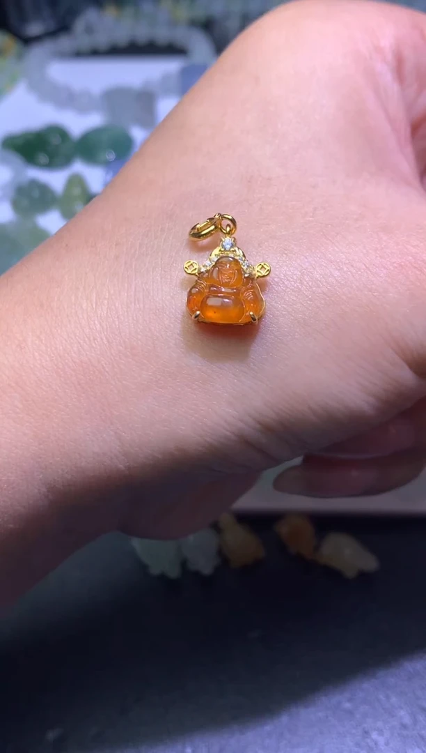 颈饰未镶嵌翡翠我**阳净货定金链接