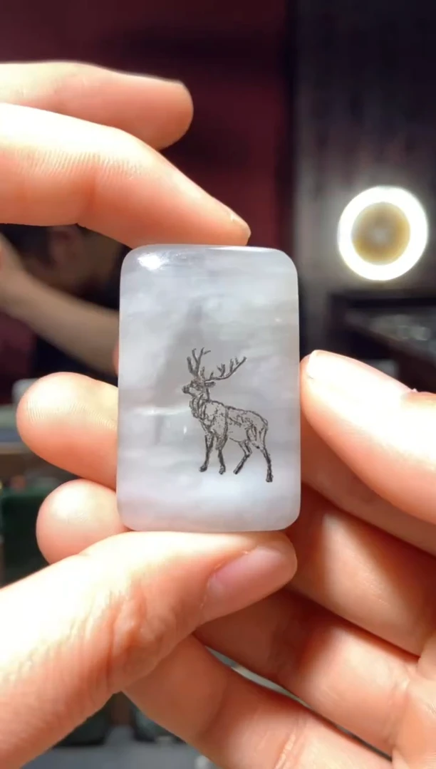 和田玉未镶嵌挂件yc