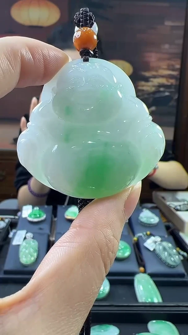 未镶嵌挂件翡翠佛公