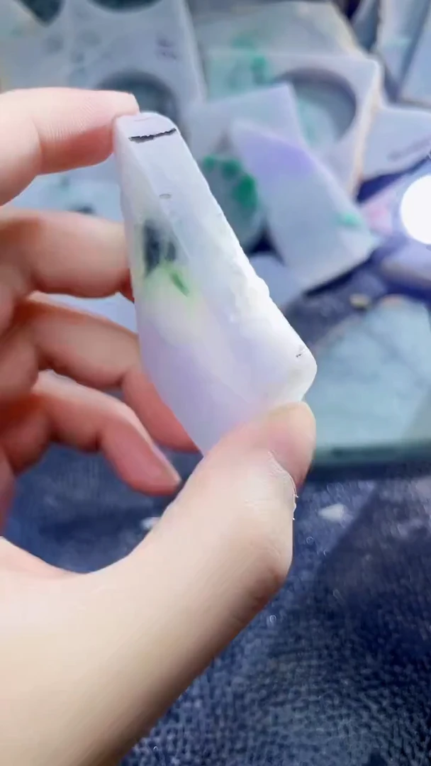 裸石翡翠天然A货翡翠板料