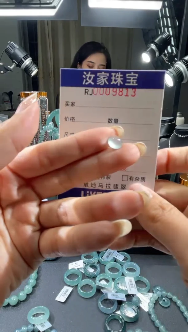 未镶嵌挂件翡翠5813