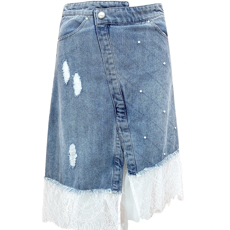 【丁姐宠粉专属】牛仔半裙（水洗产品）BN1514D204