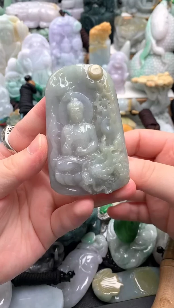 吊坠(不含链)未镶嵌翡翠1