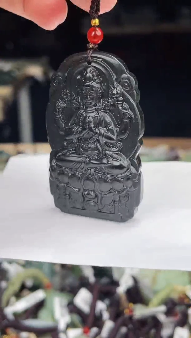 颈饰未镶嵌和田玉1