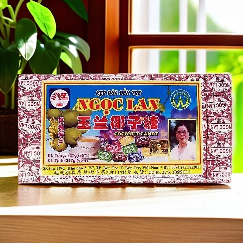 越南玉兰椰子糖317g（80颗）