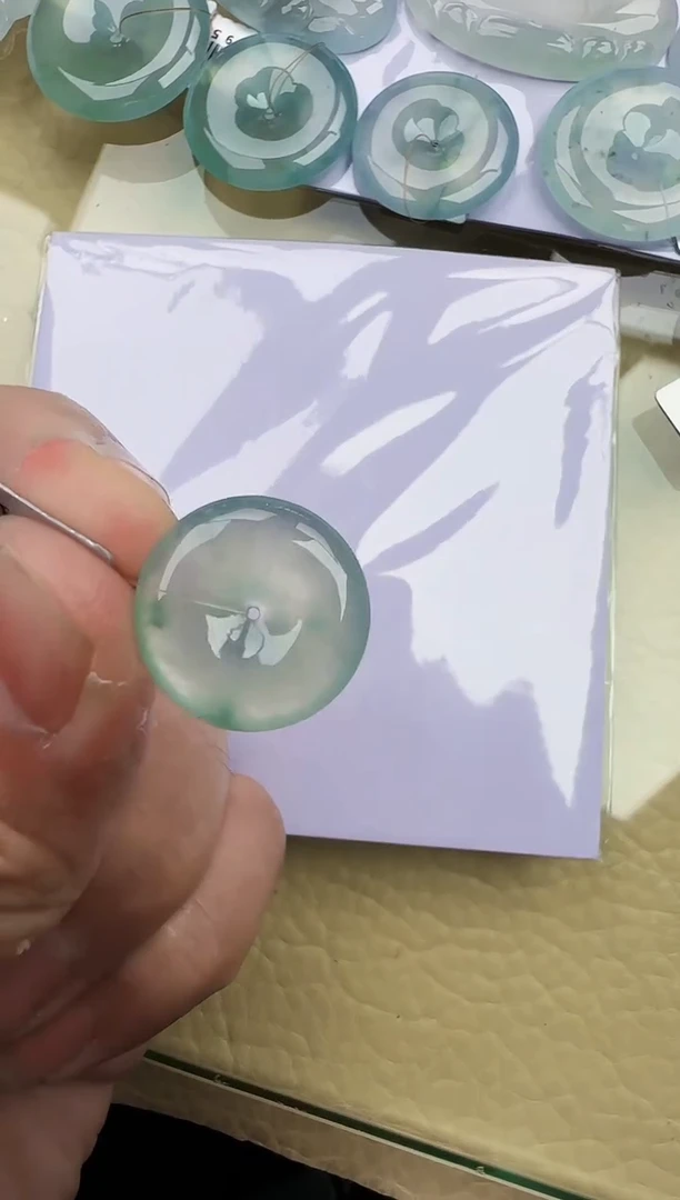 颈饰未镶嵌翡翠缅甸翡翠a货