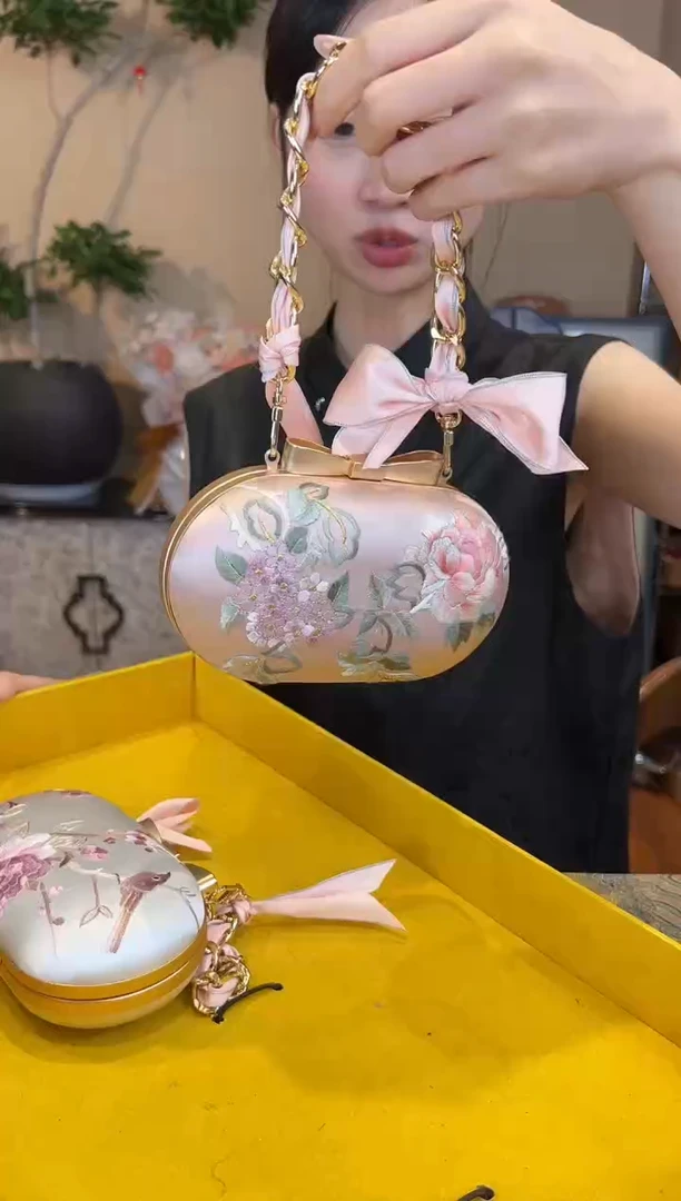 刺绣苏绣手工刺绣包包