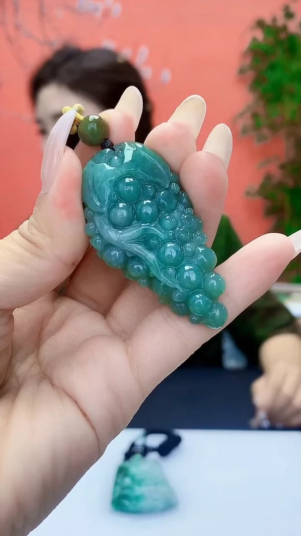 未镶嵌定制翡翠4829ty-毛货挂件23