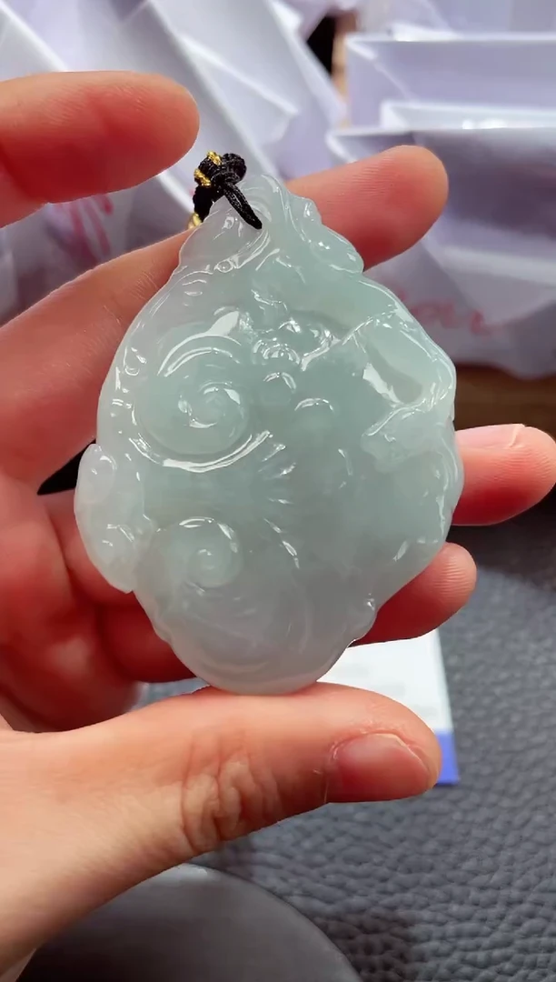 18K金镶嵌挂件翡翠000088857