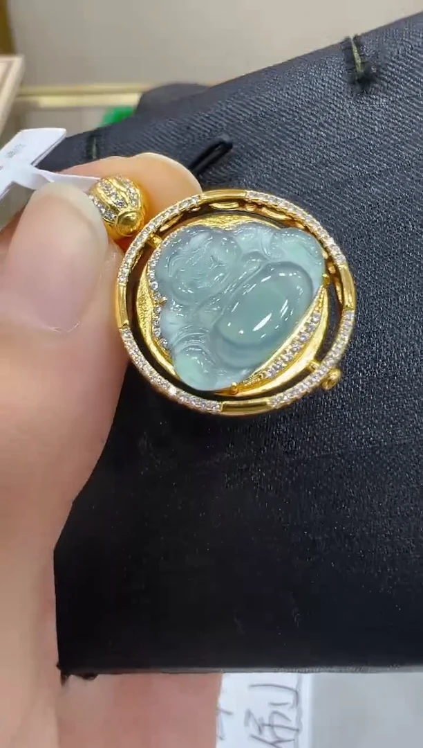 翡翠银S925镶嵌吊坠(不含链)多样性团购发一件