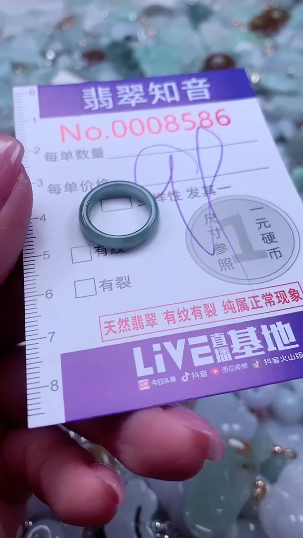 颈饰未镶嵌翡翠8586