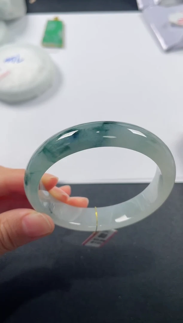 未镶嵌手镯翡翠基地发货H 3881 53+