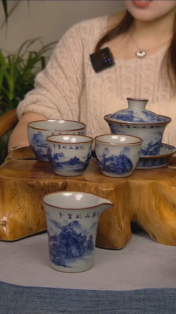 简装家用款5件套 陶瓷家用茶具系列