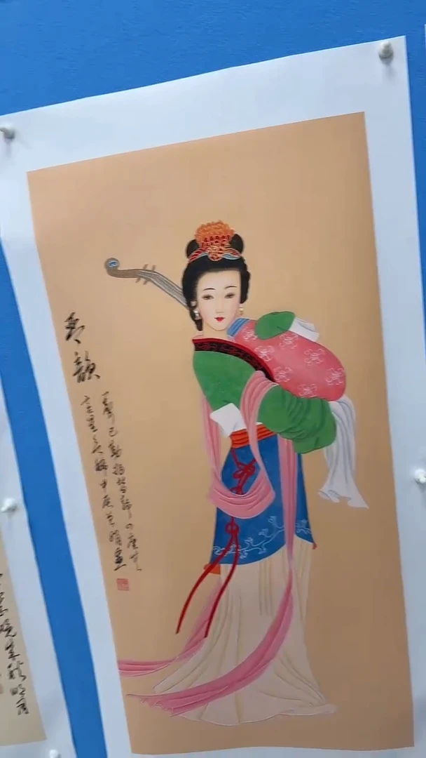 国画东墙仕女图同类型随机