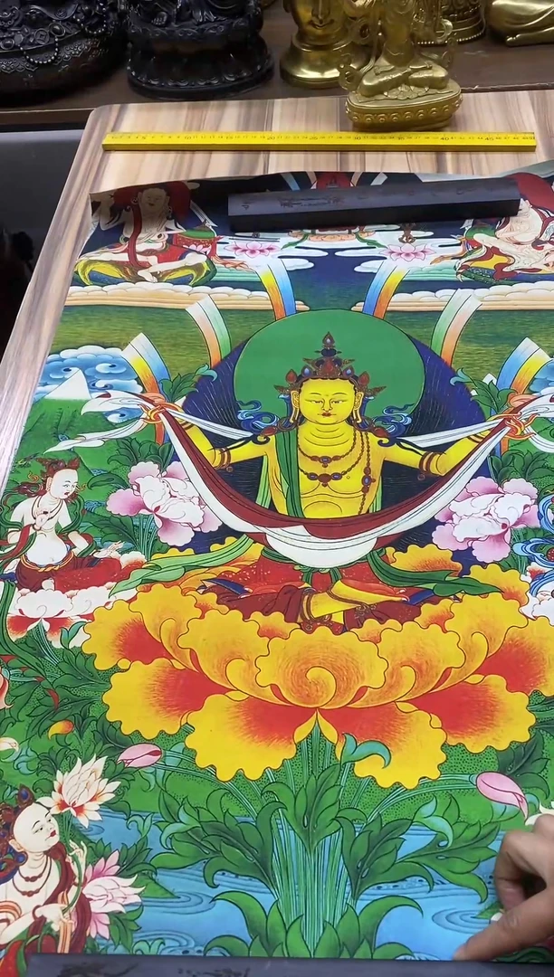 卷轴画精品挂饰 唐卡tk16039