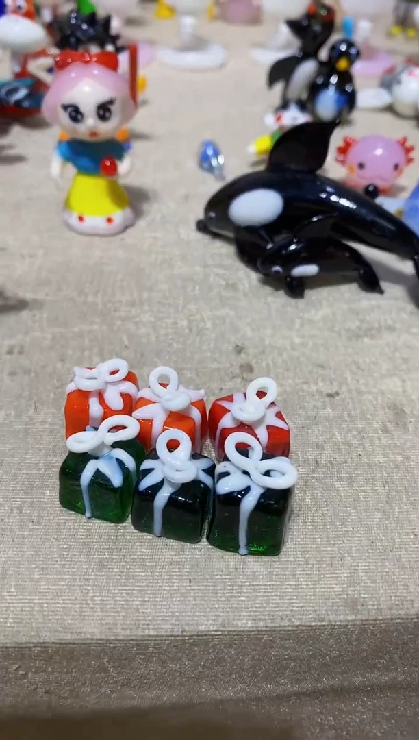 【闪购商品】琉璃手工艺品礼物盒6个