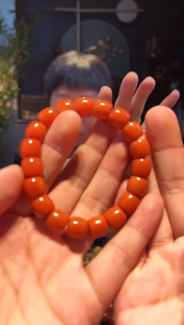 【闪购商品】南红玛瑙手串未镶嵌11+(柿1000)