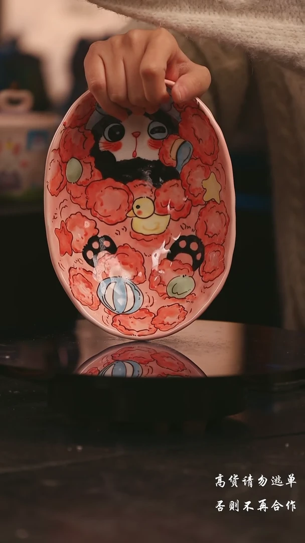 陶瓷景德镇可爱设计师款陶瓷