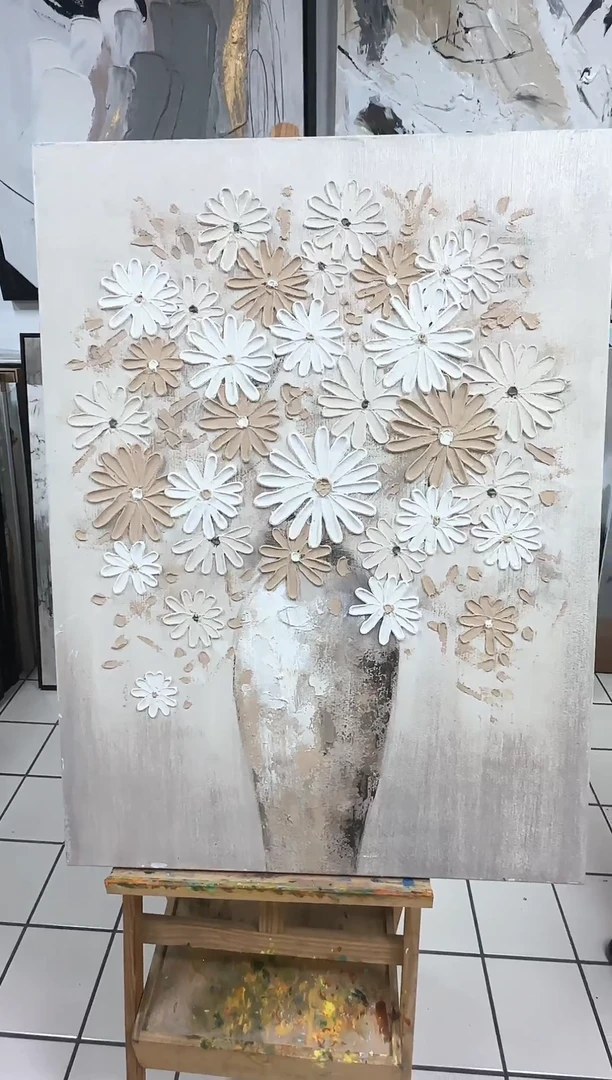 168现代艺术油画装饰画75cm*100cm