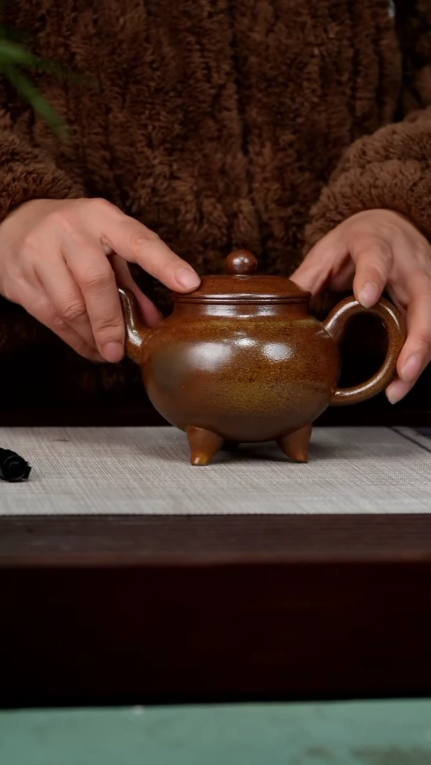 【闪购商品】宜兴原矿紫砂壶茶壶350C